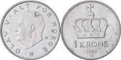 World Coins - Norway, Olav V, Krone, 1982, Copper-nickel, , KM:419