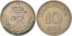 World Coins - Coin, Denmark, Frederik IX, 10 Öre, 1957, Copenhagen, , Copper-nickel