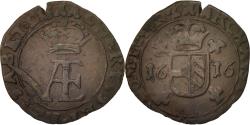 World Coins - Coin, Belgium, Double Denier, 1616, Tournai, , Copper