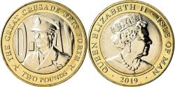 World Coins - Coin, Isle of Man, 2 Pounds, 2019, Pobjoy Mint, D-Day - George VI,
