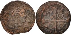 World Coins - Coin, Spain, CATALONIA, Louis XIII, Dinero, 1642, Tarrega, , Copper