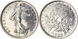 World Coins - Coin, France, Semeuse, 5 Francs, 1988, Paris, , Nickel Clad Copper-Nickel