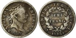 World Coins - Coin, France, Napoléon I, 1/2 Franc, 1813, Nantes, , Silver, KM:691.13