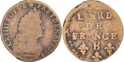 World Coins - Coin, France, Louis XIV, Liard de France au buste âgé, troisième type, Liard
