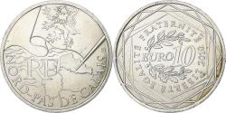 World Coins - France, 10 Euro, Nord-Pas-de-Calais, 2010, Paris, Silver, , Gadoury:EU399,