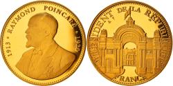 World Coins - France, Medal, Raymond Poincaré, Président de la République, Politics