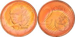 World Coins - France, 2 Euro Cent, 2008, Paris, , Copper Plated Steel, KM:1283