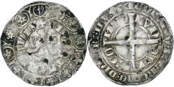 World Coins - Coin, France, Flanders, Louis II de Mâle, Gros, 1346-1384, , Silver
