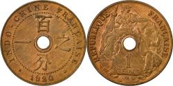 World Coins - Coin, FRENCH INDO-CHINA, Cent, 1920, Paris, , Bronze, KM:12.1