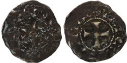 World Coins - County of Troyes, Champagne, Hugues I, Denier, 1089-1125, Troyes, Billon