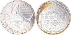 World Coins - France, 10 Euro, Ile de France, Euros des régions, 2011, Paris, , Silver