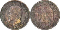 World Coins - Coin, France, Napoleon III, Napoléon III, 10 Centimes, 1856, Marseille
