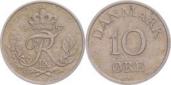 World Coins - Coin, Denmark, 10 Öre, 1957