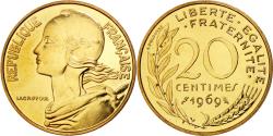 World Coins - Coin, France, Marianne, 20 Centimes, 1969, Paris, , Aluminum-Bronze