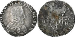 World Coins - France, Henri II, Teston, 1560, Nantes, Silver, , Gadoury:373a
