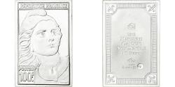 World Coins - France, Medal, Timbre, Marianne, 1983, Silver, Gandon,