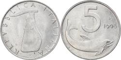 World Coins - Coin, Italy, 5 Lire, 1996, Rome, , Aluminum, KM:92
