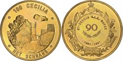 World Coins - Belgium, Token, 100 Cecilia, 1981, Copper,