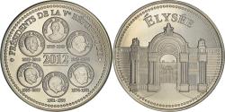 World Coins - France, Medal, L'Elysée, 2012, , Copper-nickel