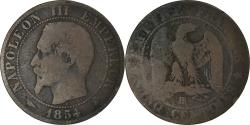 World Coins - Coin, France, 5 Centimes, 1854
