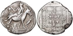 Ancient Coins - Macedonia, Tetradrachm, ca. 460-423 BC, Mende, Silver, , HGC:3.1-545