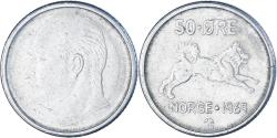 World Coins - Coin, Norway, 50 Öre, 1969