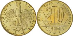World Coins - Coin, France, 20 Centimes, 1961, , Aluminum-Bronze, Gadoury:331