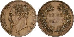 World Coins - Germany, Token, Napoléon III, Spiel Marke, Brass,