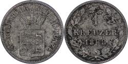 World Coins - German States, WURTTEMBERG, Karl I, Kreuzer, 1868, Silver, , KM:612