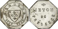 World Coins - France, Token, Jeton de Présence, Sint Unum, Aluminium,