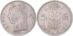 World Coins - Coin, Belgium, 5 Francs, 5 Frank, 1948