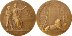 World Coins - France, Medal, French Third Republic, Politics, Society, War, Grandhomme