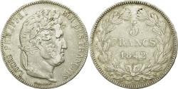 World Coins - Coin, France, Louis-Philippe, 5 Francs, 1842, Lille, , Silver