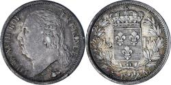 World Coins - Coin, France, Louis XVIII, 1/2 Franc, 1822, Paris, , Silver, KM:708.1