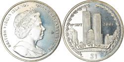 World Coins - Coin, BRITISH VIRGIN ISLANDS, Dollar, 2002, Franklin Mint, 11 septembre 2001 -