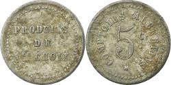 World Coins - Coin, France, Comptoirs Albertins, Albert, 5 Centimes, , Aluminium