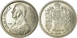 World Coins - Coin, Monaco, 10 Francs, 1945, , Copper-nickel, Gadoury:136