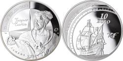 World Coins - France, Monnaie de Paris, 10 Euro, Jacques Cartier, 2011, Proof,