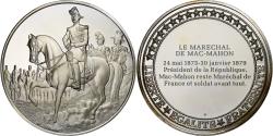 World Coins - France, Medal, Les Présidents de la République, Patrice de Mac-Mahon, Silver