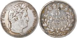 World Coins - Coin, France, Louis-Philippe, 5 Francs, 1834, Lille, , Silver