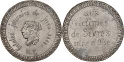 World Coins - France, Medal, IIème République, les Journées de Juin, 1848, Tin,