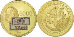 World Coins - France, Medal, Les Anciens Francs, billet de 5000 Francs Victoire,