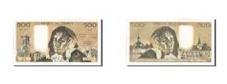 World Coins - Banknote, France, 500 Francs, 500 F 1968-1993 ''Pascal'', 1969, 1969-01-02