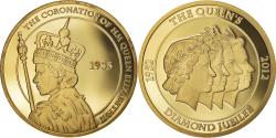 World Coins - United Kingdom, Medal, The Coronation of HM Queen Elizabeth II, Diamond Jubilee