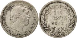 World Coins - Coin, Netherlands, William III, 10 Cents, 1887, , Silver, KM:80