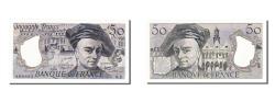 World Coins - Banknote, France, 50 Francs, 50 F 1976-1992 ''Quentin de La Tour'', 1976