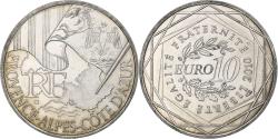 World Coins - France, 10 Euro, Provence-Alpes-Côte d'Azur, 2010, Monnaie de Paris,