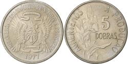 World Coins - SAINT THOMAS & PRINCE ISLAND, 5 Dobras, 1977, Copper-nickel, , KM:28