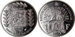 World Coins - Coin, France, Institut, Franc, 1995, Paris, ESSAI, , Nickel, KM:1133