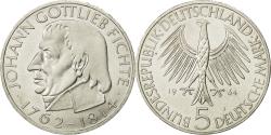 World Coins - Coin, GERMANY - FEDERAL REPUBLIC, 5 Mark, 1964, Hamburg, Germany,